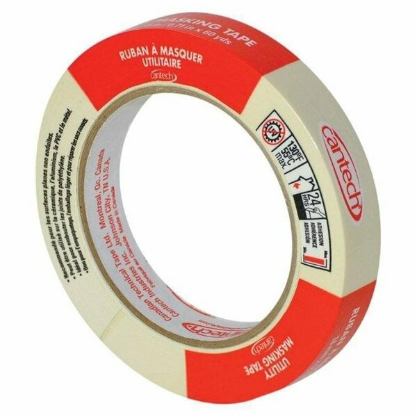 Cantech Tape Mskg 18mmx55m Natl 302181855